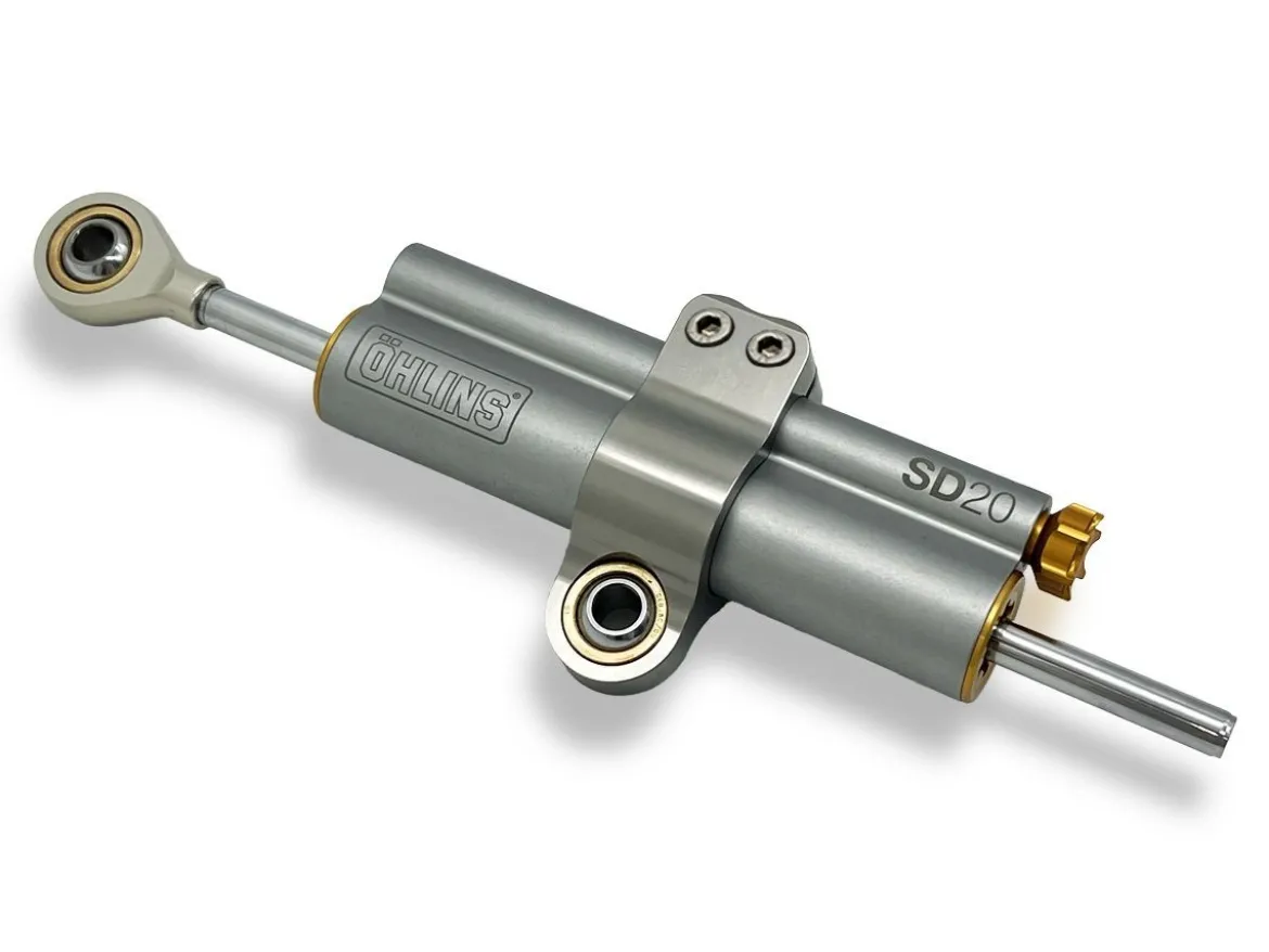 KIT AMMORTIZZATORE DI STERZO LINEARE OHLINS CORSA 90MM UNIVERSALE