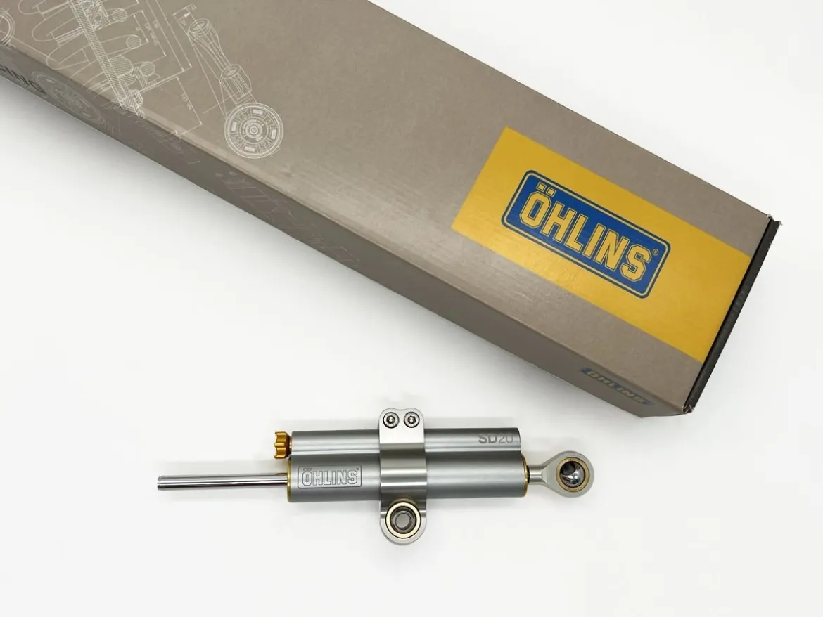 KIT AMMORTIZZATORE DI STERZO LINEARE OHLINS CORSA 90MM UNIVERSALE