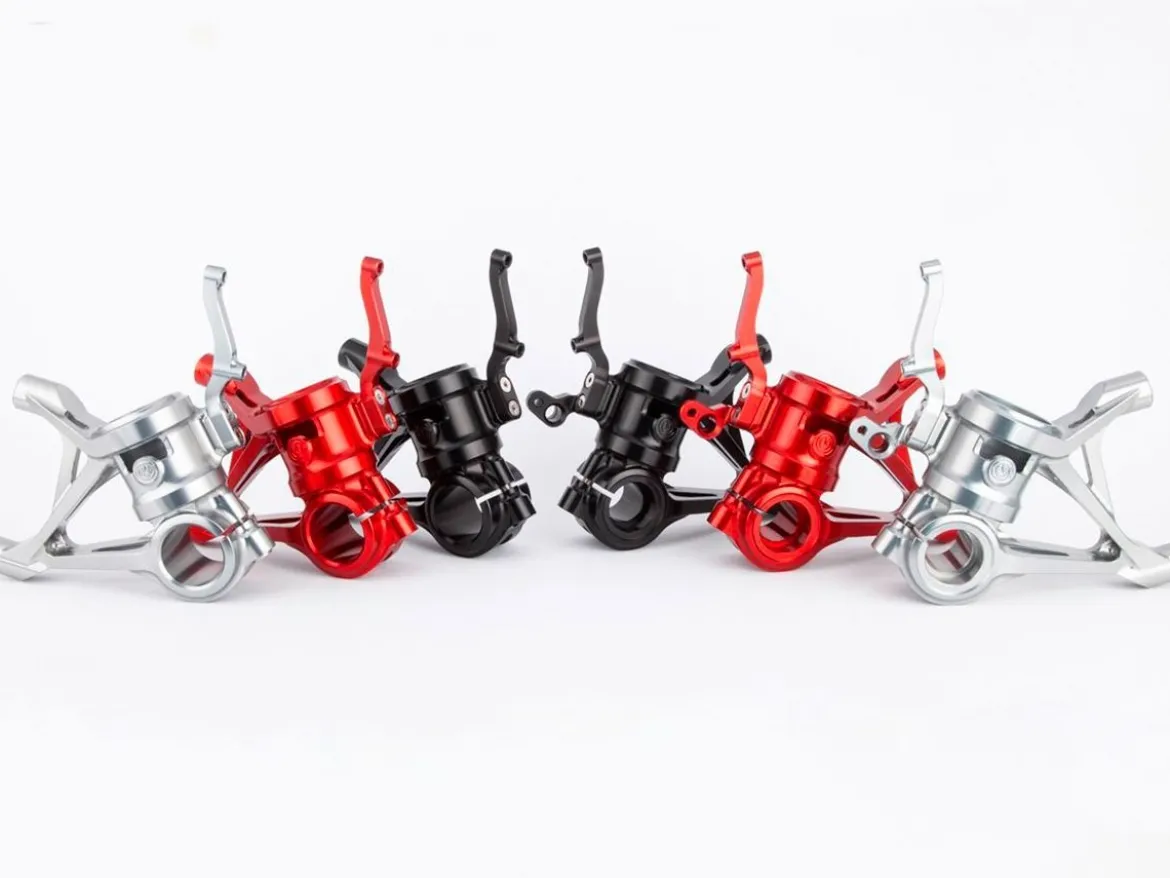 KIT ATTACCHI RADIALI SBK PER FORCELLE OHLINS MOTOCORSE DUCATI PANIGALE V4 S 2018-2022