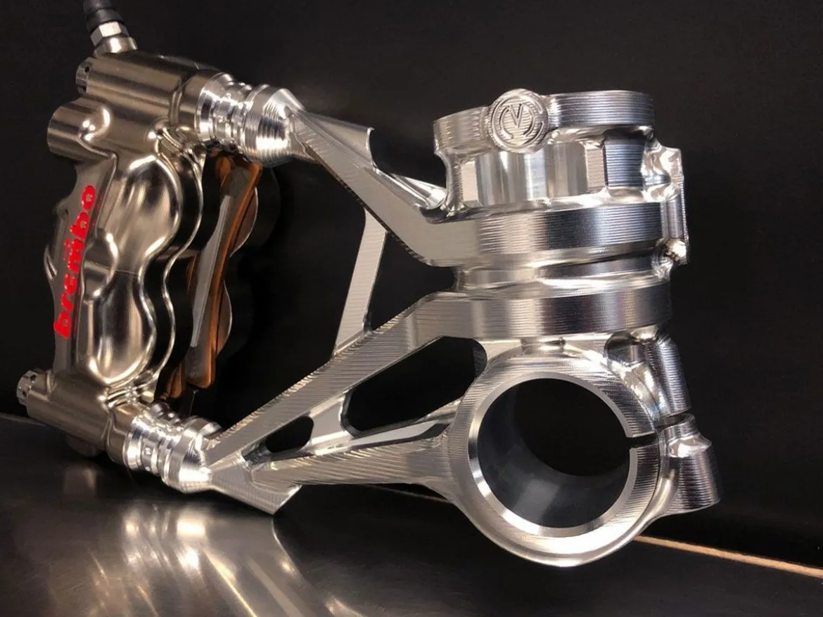 KIT ATTACCHI SBK MOTOCORSE PER FORCELLE OHLINS 108MM DUCATI PANIGALE V2 2020-2022