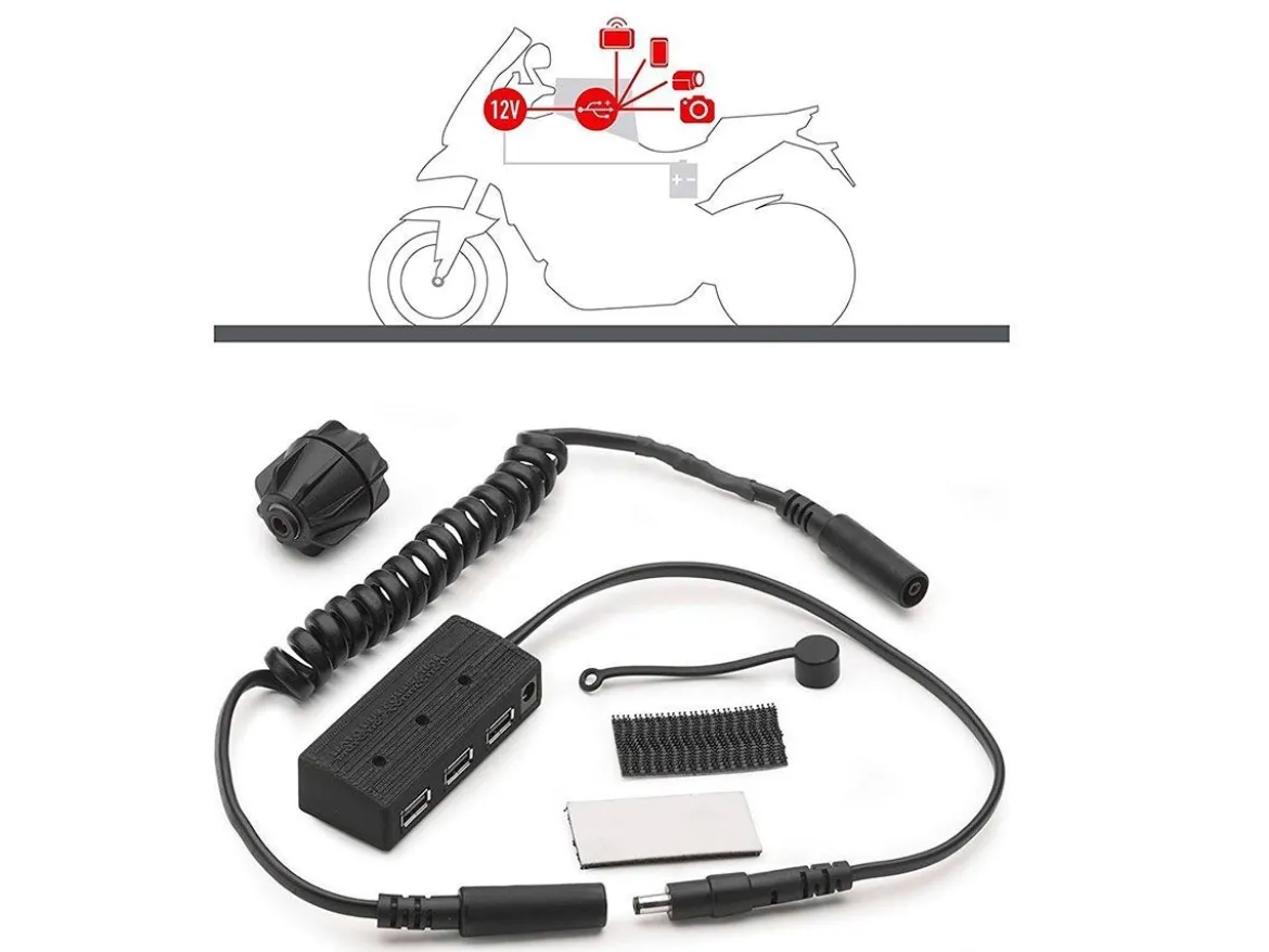 KIT BATTERIA ALIMENTATORE GIVI 12V PER BORSE SERBATOIO