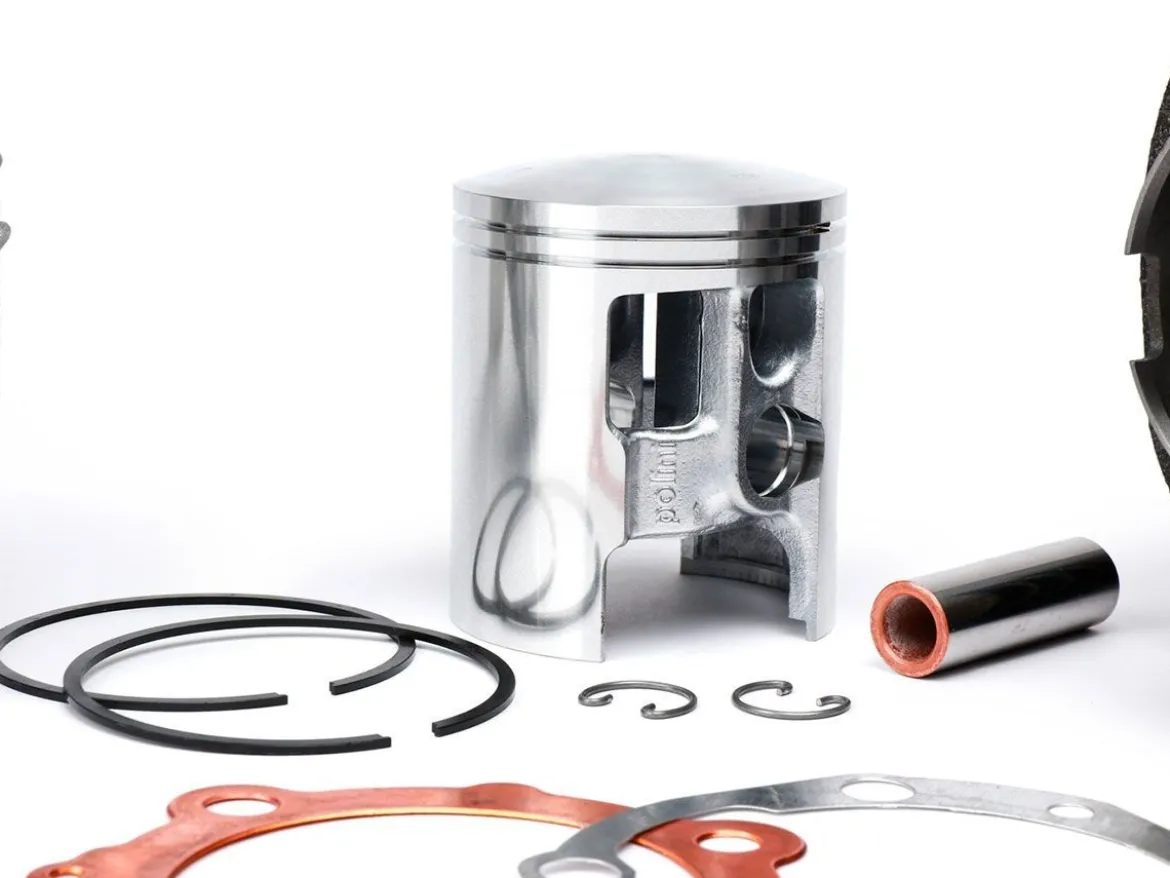 KIT CILINDRO POLINI ALLUMINIO D86.5 CON TESTA VESPA 200 PE / PX