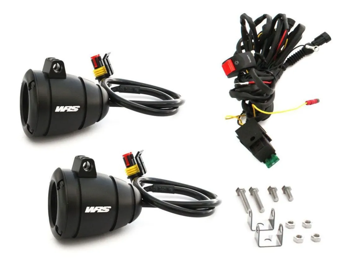 KIT FARETTI LATERALI LED WRS NERO BMW S 1000 XR 2015-2018