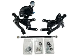 KIT PEDANE ARRETRATE CAMBIO ROVESCIATO + POMPA FRENO RACING SPIDER DUCATI PANIGALE V4 / S 2025
