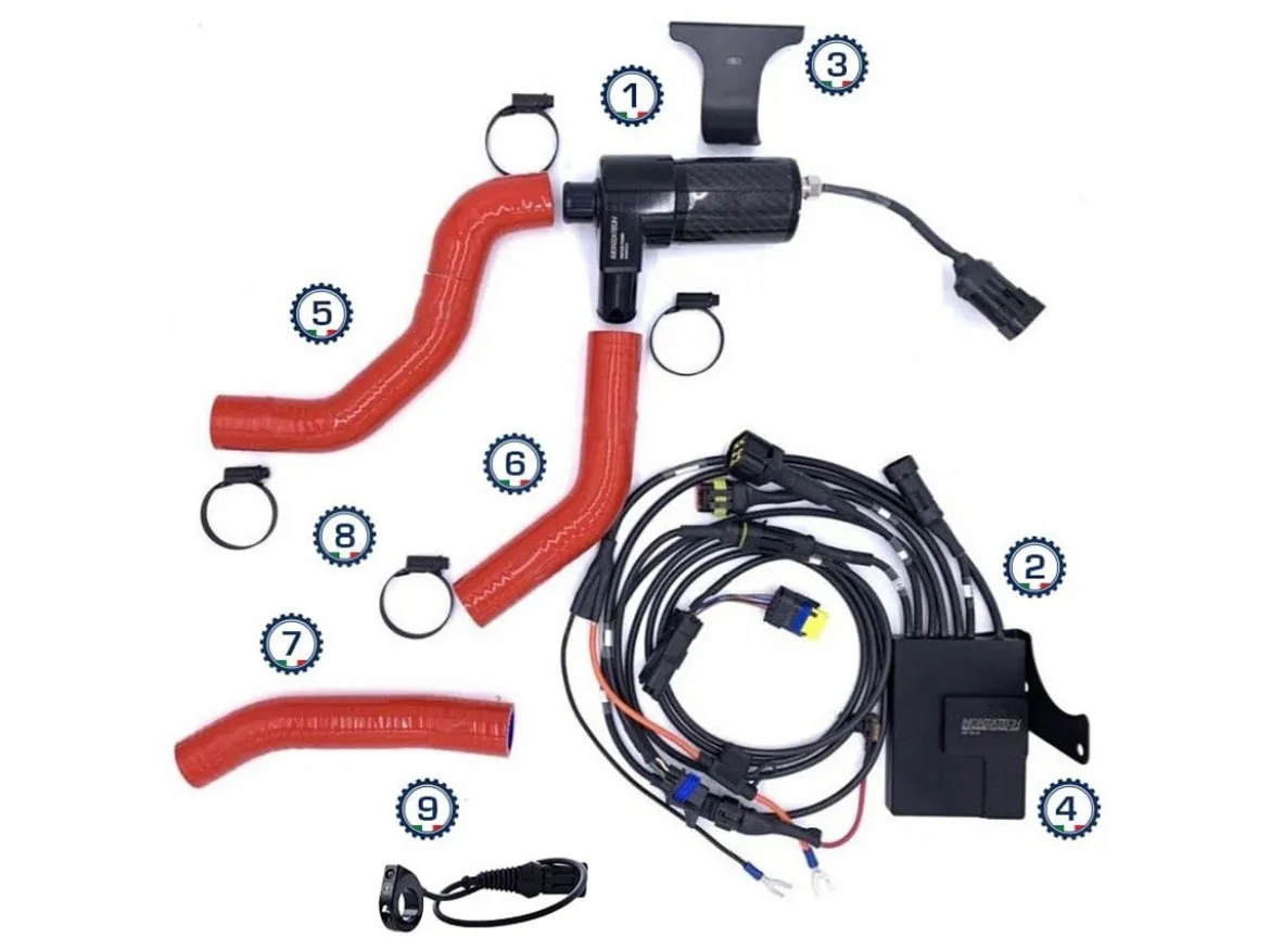 KIT POMPA ACQUA MAGGIORATA MONZATECH DUCATI PANIGALE V2 2025-2026 EURO5+