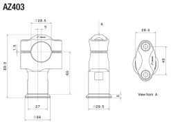 KIT RISER RIZOMA KAWASAKI Z 650 RS 2025-2026