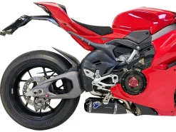 KITÂ SILENZIATORI SOTTOPANCIA TITANIO NERO + UPMAP TERMIGNONI DUCATI PANIGALE V4 / S 2025