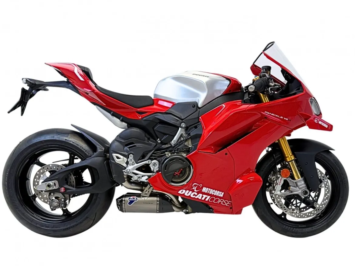 KIT SILENZIATORI SOTTOPANCIA TITANIO TERMIGNONI DUCATI PANIGALE V4 R 2026