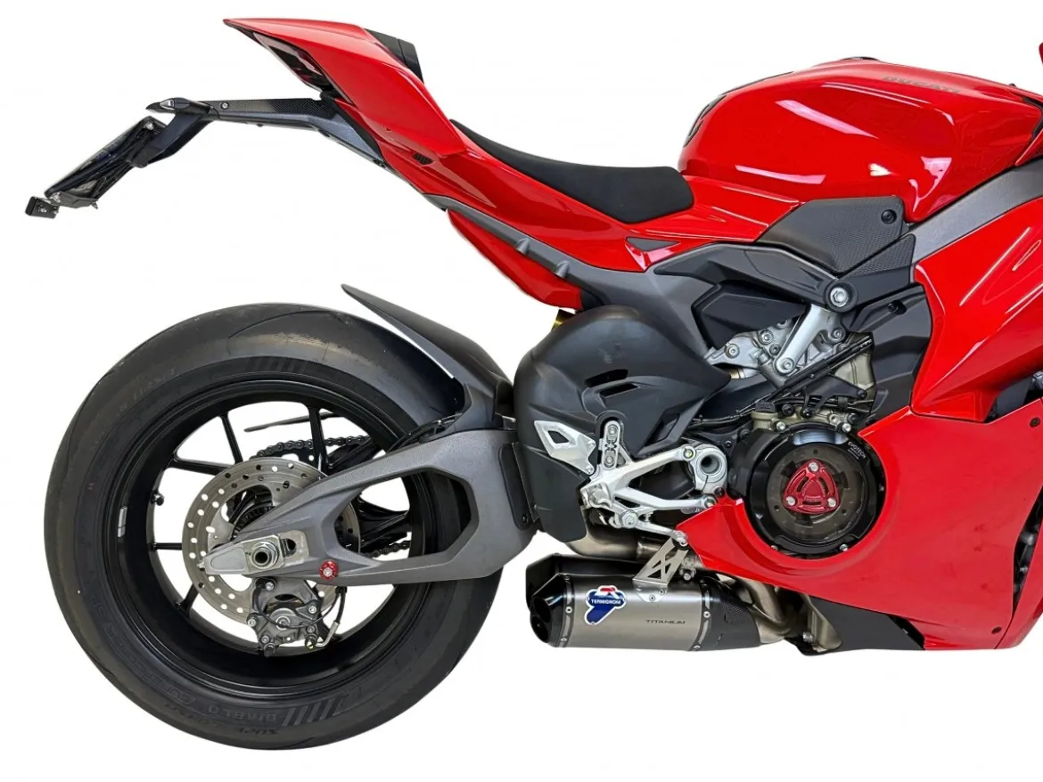 KIT SILENZIATORI SOTTOPANCIA TITANIO + UPMAP TERMIGNONI DUCATI PANIGALE V4 / S 2025
