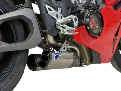 KIT SILENZIATORI SOTTOPANCIA TITANIO + UPMAP TERMIGNONI DUCATI PANIGALE V4 / S 2025