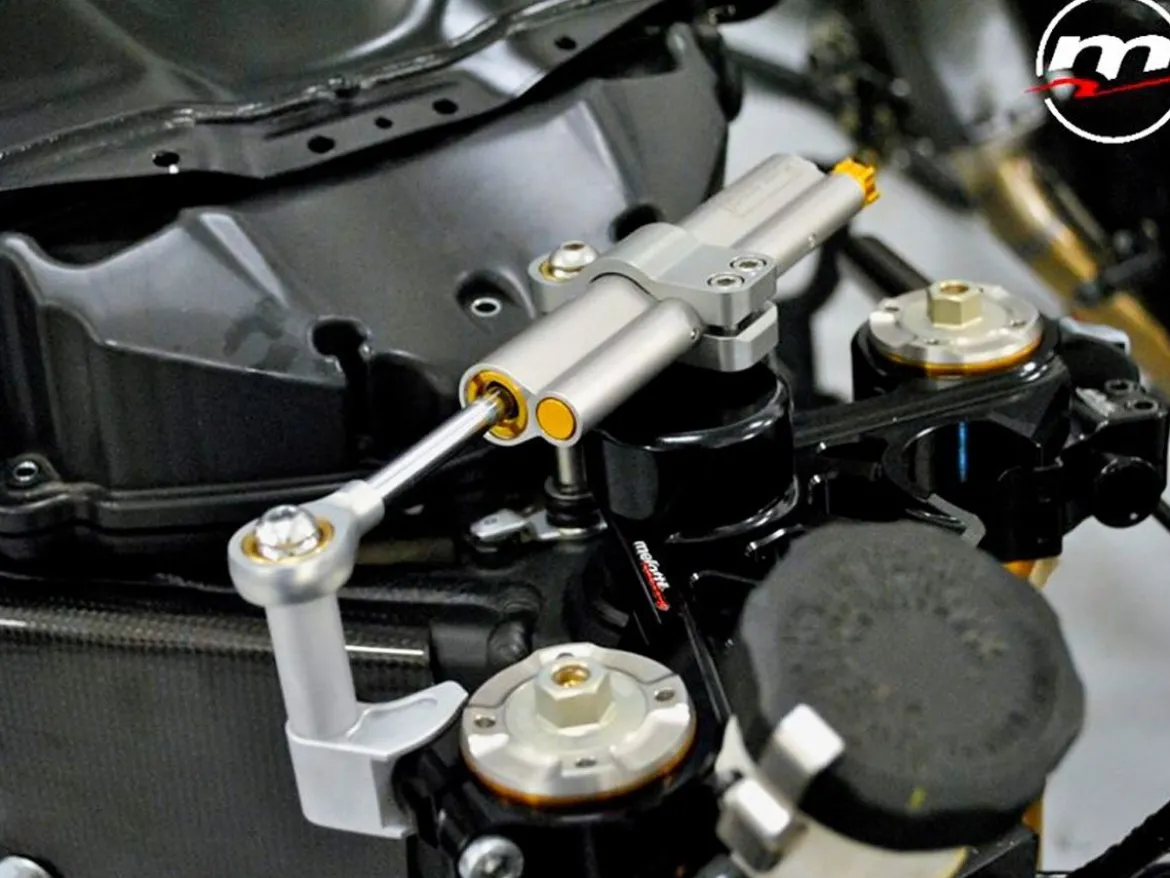 KIT SUPPORTO AMMORTIZZATORE STERZO OHLINS MELOTTI RACING YAMAHA R6 2006-2020