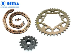 KIT TRASMISSIONE SITTA PASSO 520 DID YAMAHA 125 YZ 125 81-82