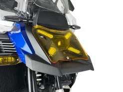 LENTE PROTEZIONE FARO GIALLO FLUO WRS BMW R 1300 GS ADVENTURE 2024-2025
