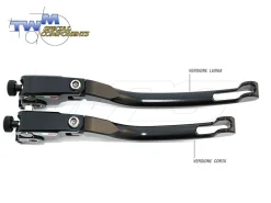 LEVA FRIZIONE TWM GP1 PIEGHEVOLE IN ALLUMINIO LAS.03