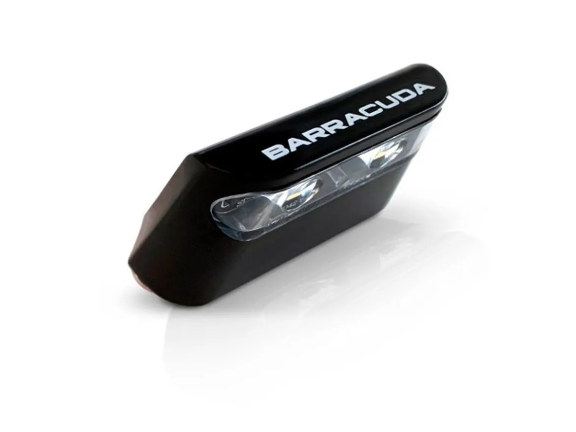 LUCE LED TARGA ALLUMINIO BARRACUDA OMOLOGATA