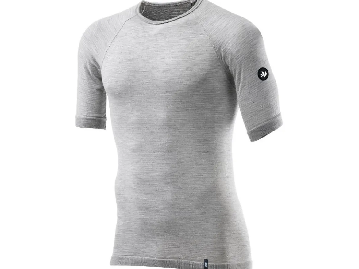 MAGLIA A MANICHE CORTE IN LANA MERINO SIX2