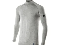 MAGLIA A MANICHE LUNGHE IN LANA MERINO CON LUPETTO SIX2
