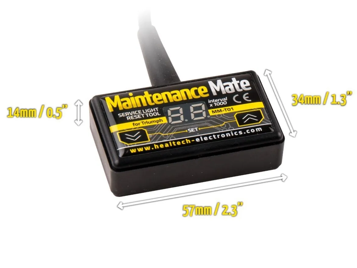 MAINTENANCE MATE RESET SPIA MANUTENZIONE HEALTECH BMW G 310 GS / R 2018-2024