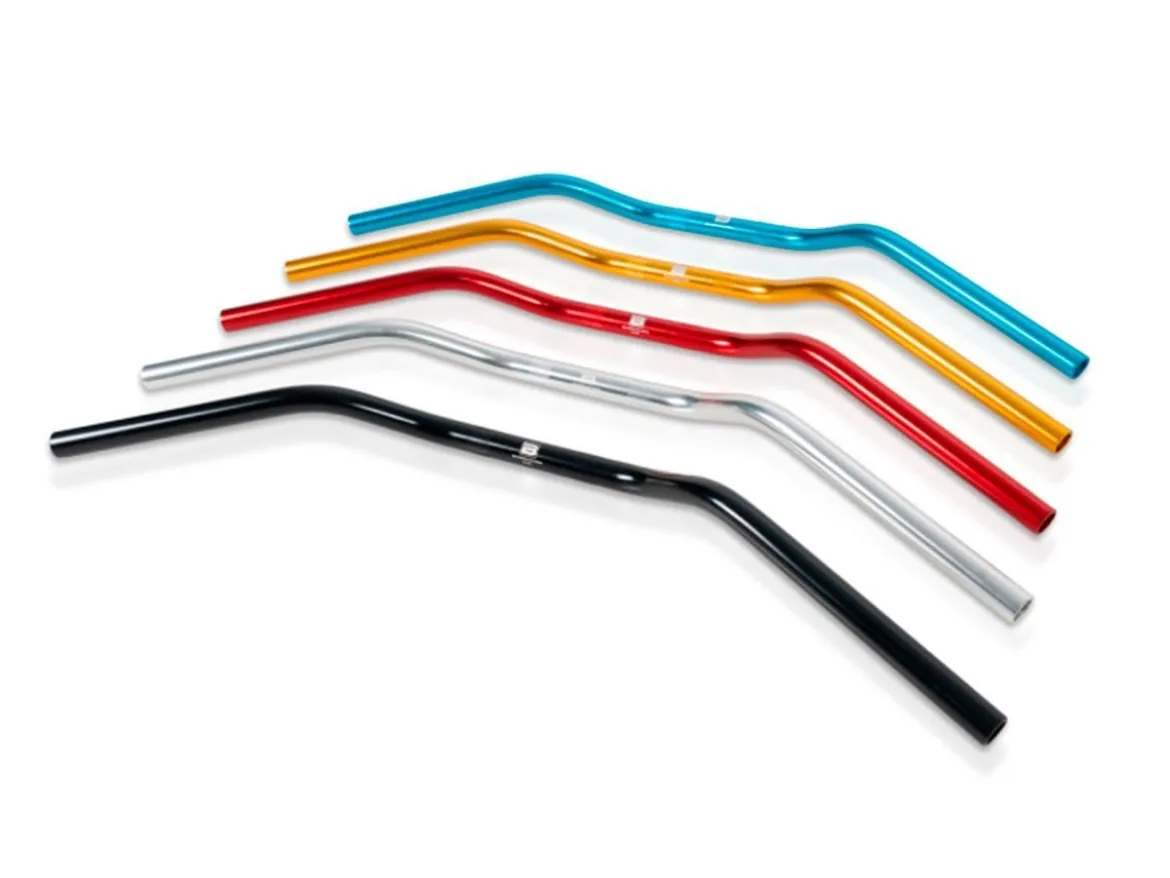 MANUBRIO RACING 22MM NERO BARRACUDA UNIVERSALE