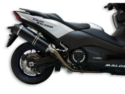 MARMITTA MAXI WILD LION OMOLOGATA MALOSSI YAMAHA T MAX DX 530 IE 4T LC EURO 4 2017+ (J415E)