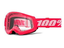 MASCHERA 100% STRATA 2 PINK LENTE TRASPARENTE