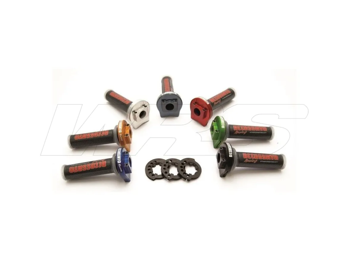 MY004 COMANDO GAS ACCOSSATO ERGAL + CAVI E MANOPOLE SUZUKI GSXR 1000 2007-2008