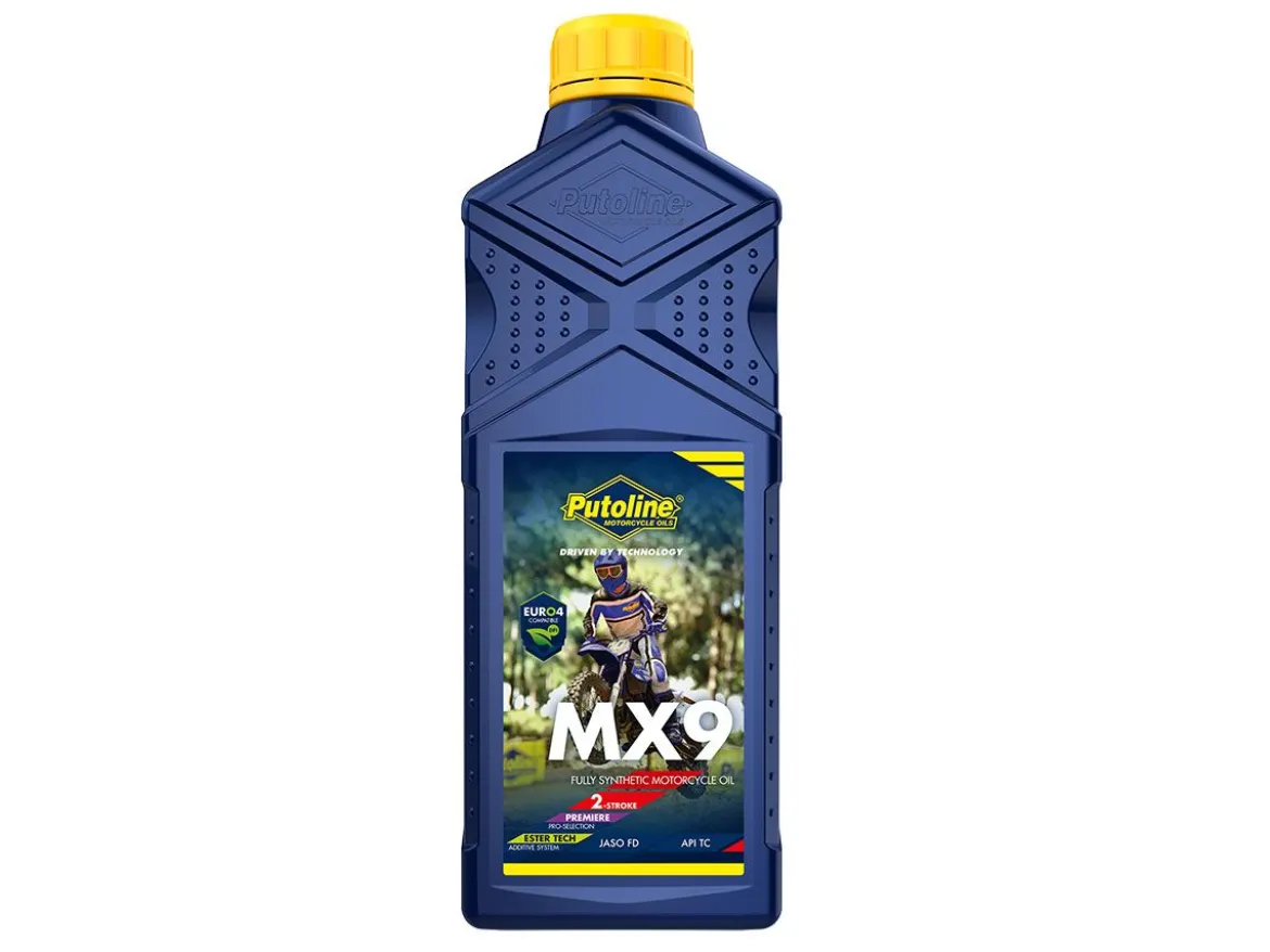 OLIO MISCELA PUTOLINE 2T MX9 100% SINTETICO JASO FD 1LT