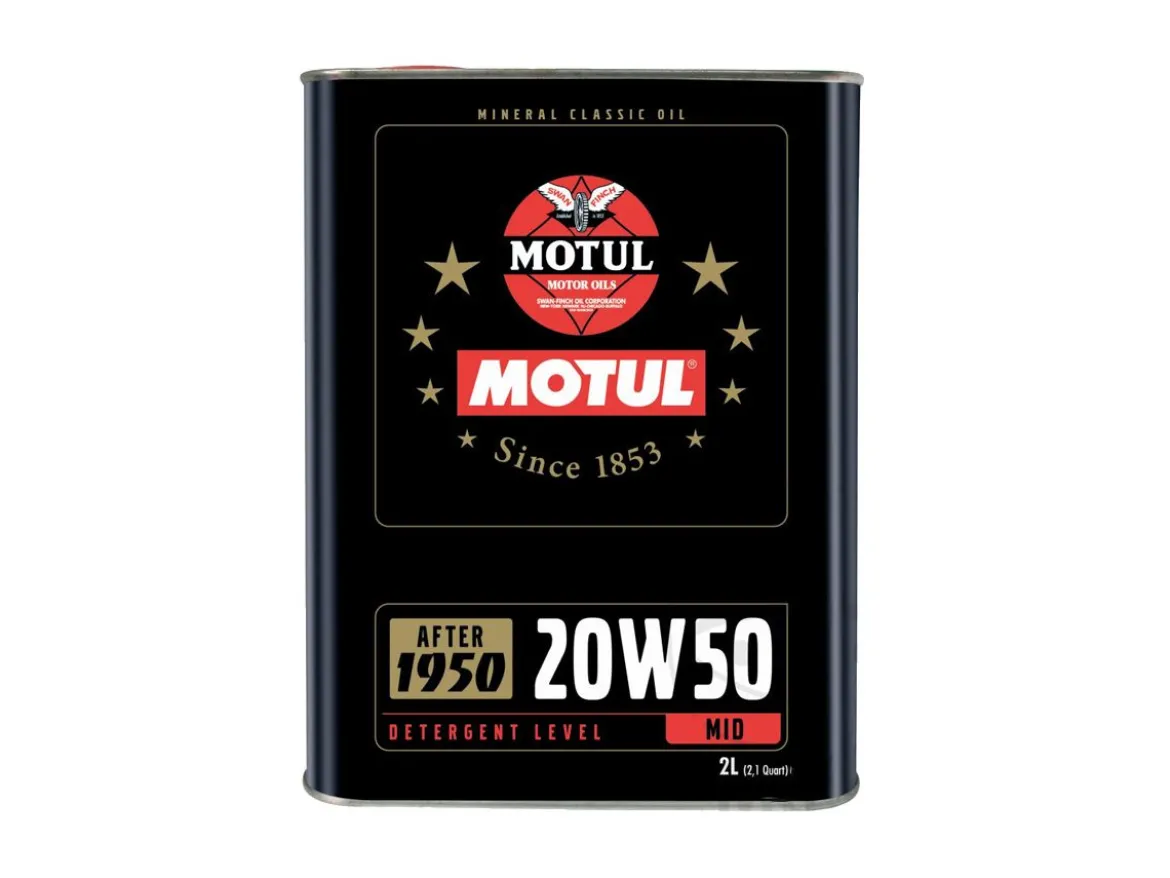 OLIO MOTORE MINERALE MOTUL CLASSIC 20W 50 2LT