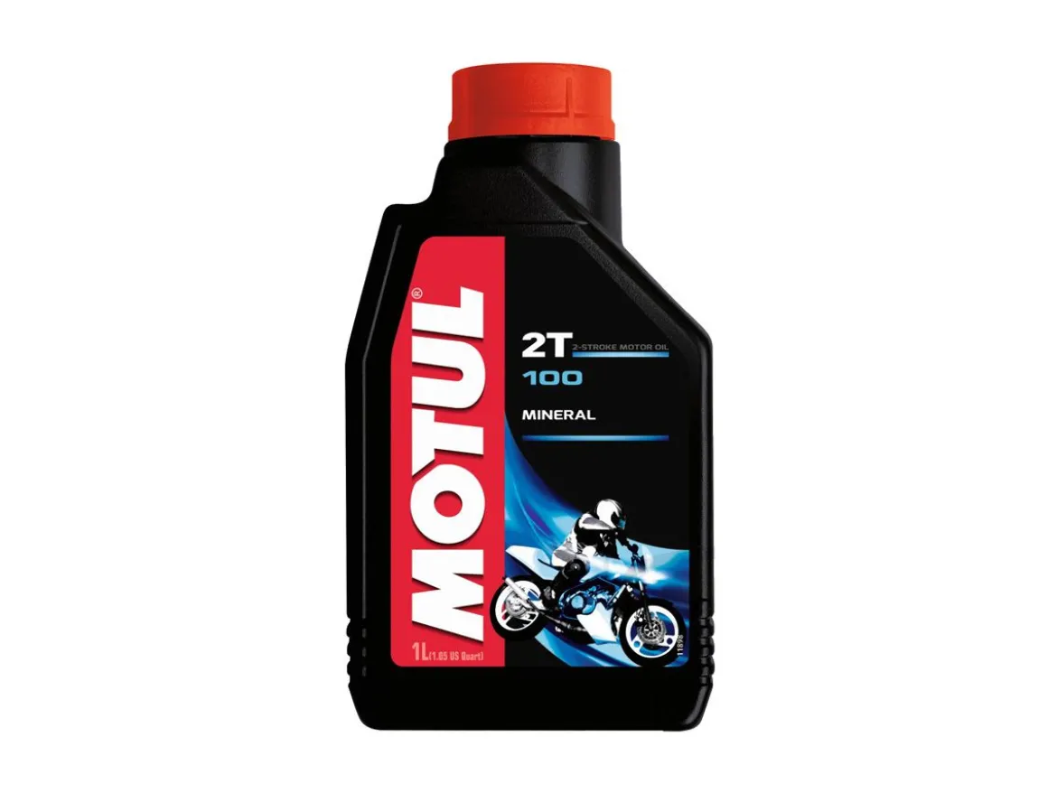OLIO MOTORE MINERALE 2T MOTUL 100 1LT