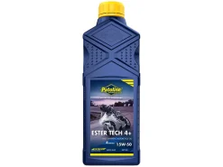 OLIO MOTORE PUTOLINE 4T ESTER TECH 4+ 100% SINTETICO JASO MA2 API SM 15W50 1LT