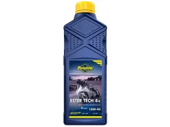 OLIO MOTORE PUTOLINE 4T ESTER TECH 4+ 100% SINTETICO JASO MA2 API SM 10W40 1LT