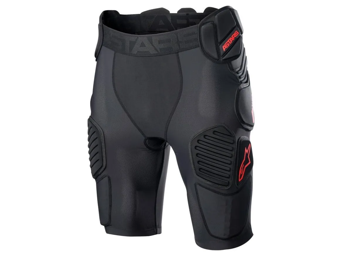 PANTALONCINI BIONIC PRO SHORTS ALPINESTARS NERO / ROSSO