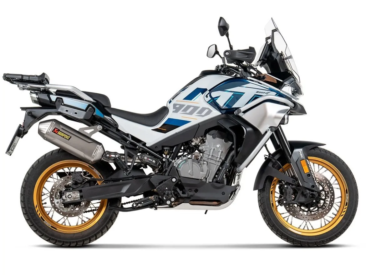 PARACALORE CARBONIO AKRAPOVIC CFMOTO 800 MT 2025