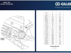PEDANE ARRETRATE ALLUMINIO GILLES TOOLING HONDA CBR 1000 RR-R / SP 2020-2024