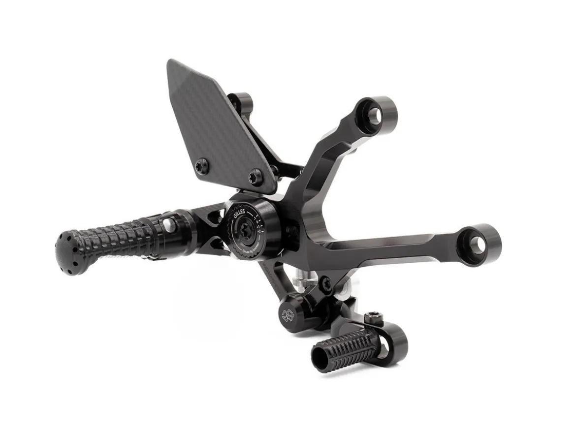 PEDANE ARRETRATE ALLUMINIO GILLES TOOLING DUCATI PANIGALE V4 / S / R 2025-2026
