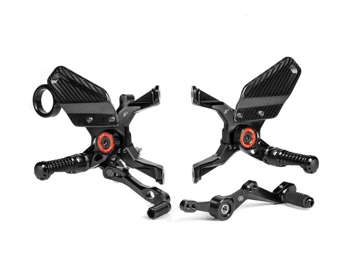 PEDANE ARRETRATE ALLUMINIO GILLES TOOLING BMW M 1000 R 2023-2025