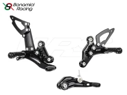 PEDANE ARRETRATE BONAMICI RACING REGOLABILI RACE YAMAHA YZF R1 2004-2006