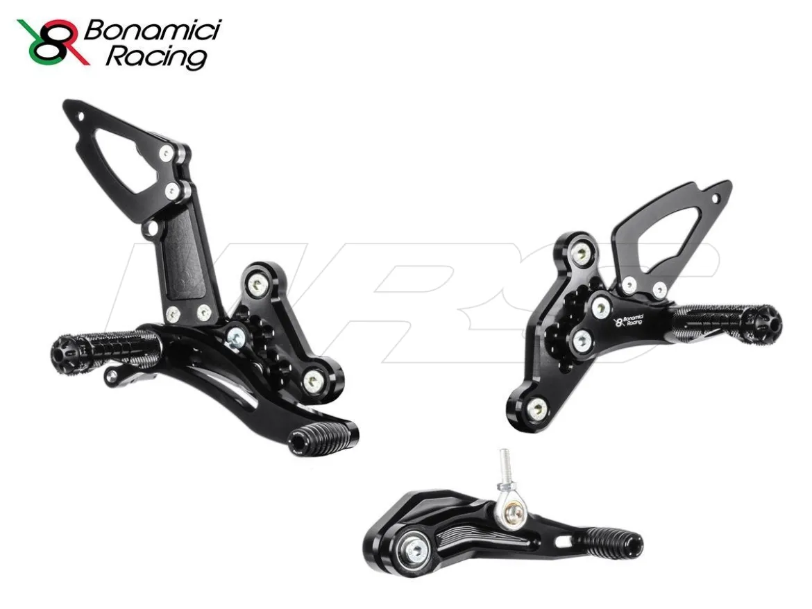 PEDANE ARRETRATE BONAMICI RACING REGOLABILI RACE YAMAHA YZF R1 2004-2006