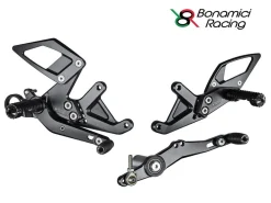 PEDANE ARRETRATE BONAMICI RACING REGOLABILI RACE YAMAHA YZF R1 2007-2008