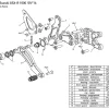 PEDANE ARRETRATE BONAMICI RACING REGOLABILI SUZUKI GSX-R 1000 2009-2016