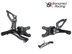 PEDANE ARRETRATE BONAMICI RACING REGOLABILI SUZUKI GSX-R 1000 2007-2008
