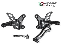 PEDANE ARRETRATE BONAMICI RACING REGOLABILI RACE BMW S 1000 R 2012-2016