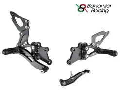 PEDANE ARRETRATE BONAMICI RACING REGOLABILI SUZUKI GSX-R 600 / 750 2006-2010