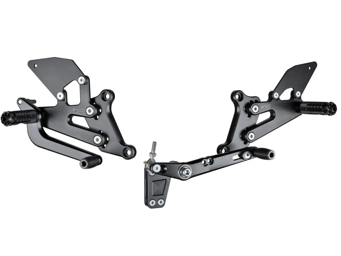 PEDANE ARRETRATE BONAMICI RACING REGOLABILI HONDA CB 500 F 2019-2022