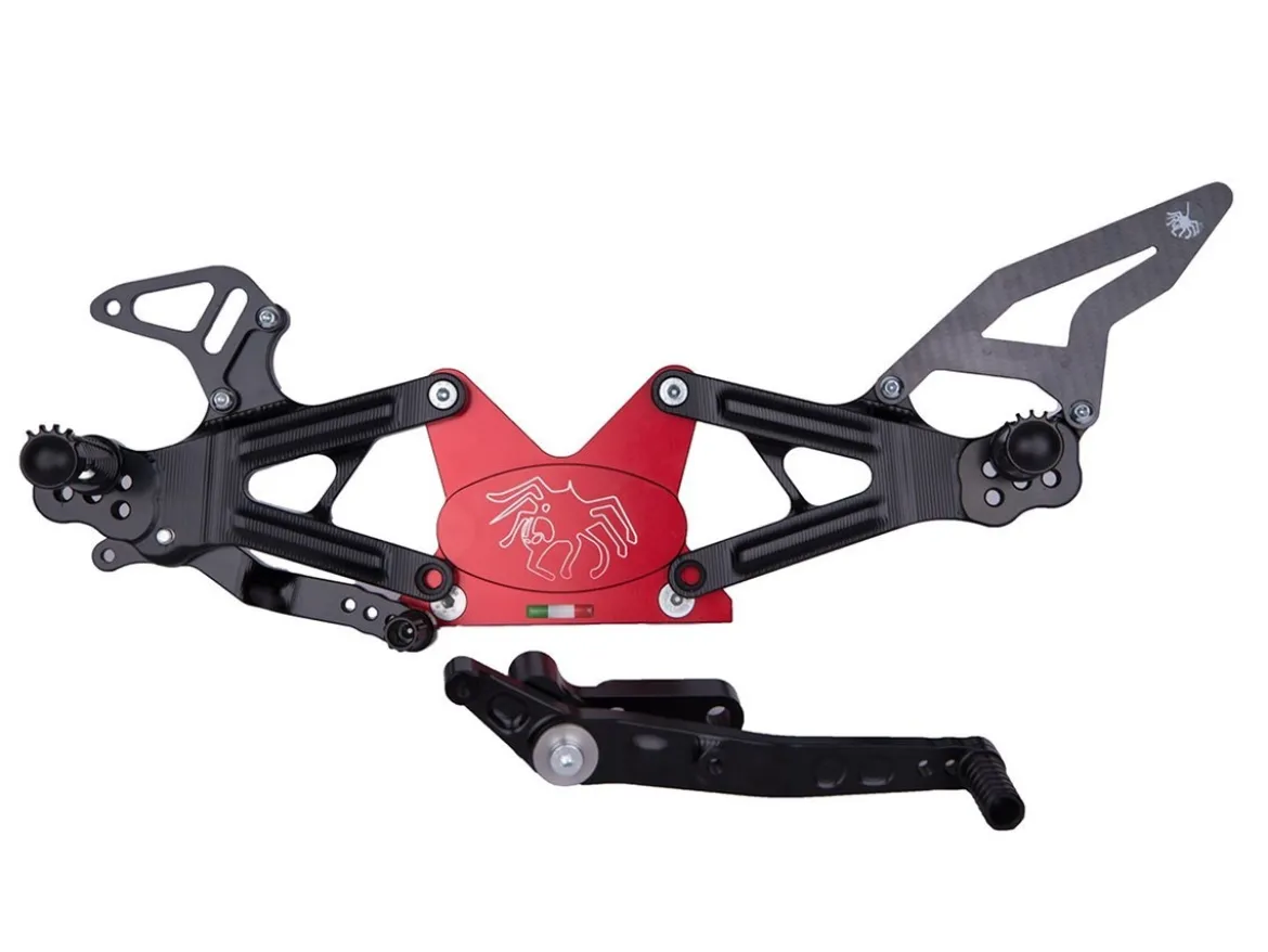 PEDANE ARRETRATE CAMBIO NORMALE / ROVESCIATO SPIDER YAMAHA R1 2015-2024