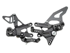 PEDANE ARRETRATE CAMBIO NORMALE SPIDER APRILIA RSV4 / TUONO V4 2017-2025