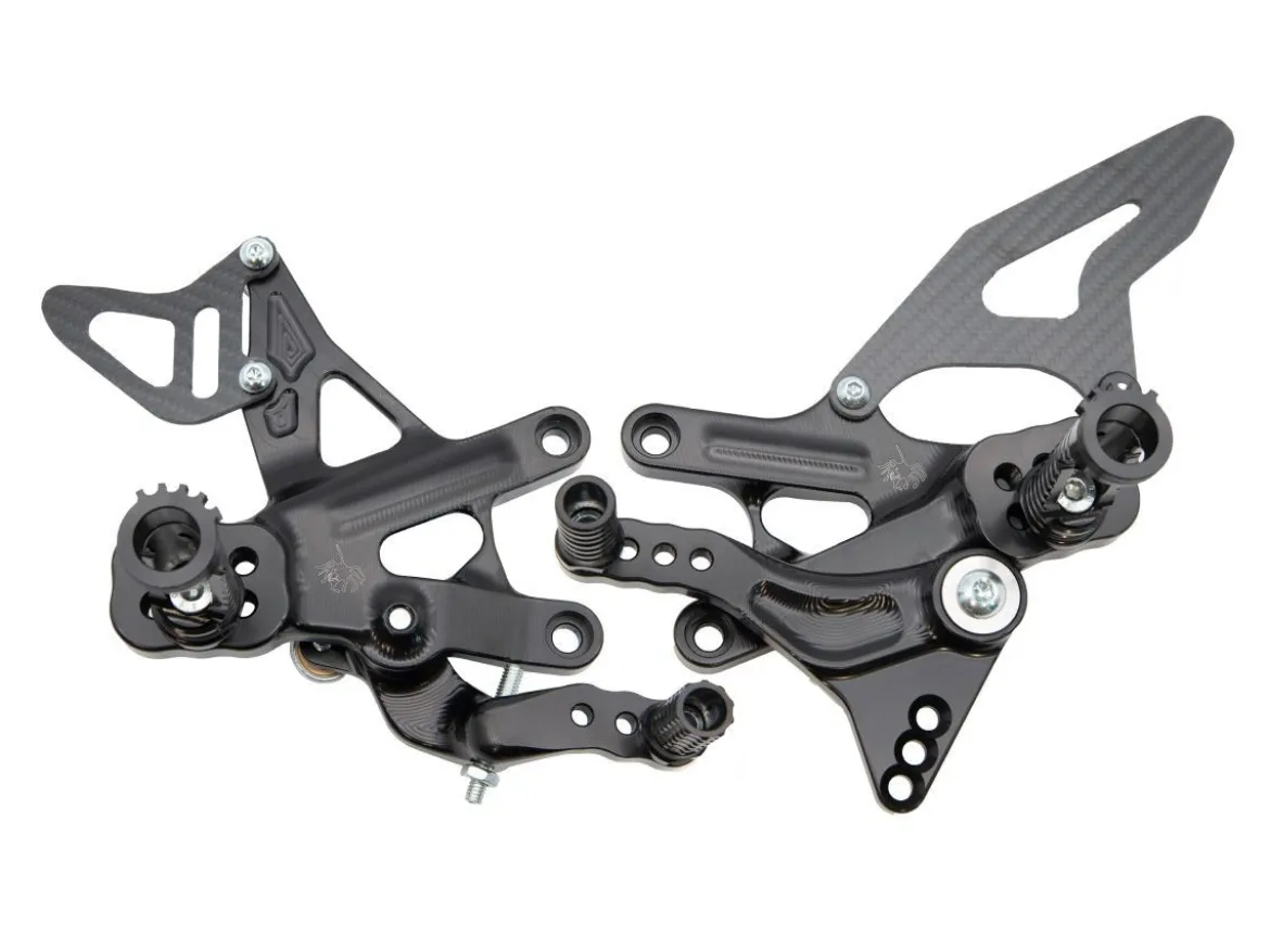 PEDANE ARRETRATE CAMBIO NORMALE / ROVESCIATO SPIDER DUCATI 748 / 916 / 996 / 998