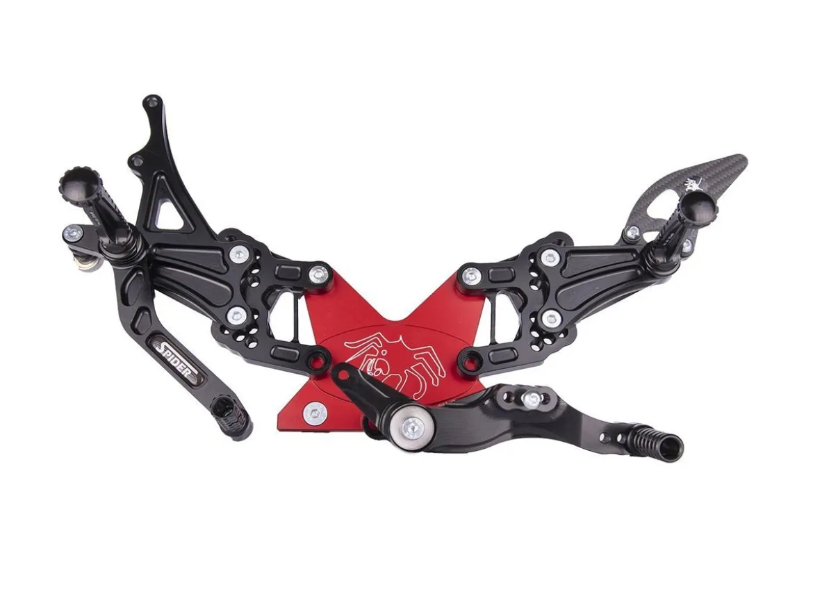 PEDANE ARRETRATE CAMBIO NORMALE / ROVESCIATO SPIDER HONDA CBR 600 RR 2007-2023