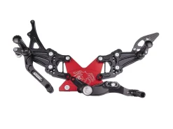 PEDANE ARRETRATE CON POGGIAPIEDI RIBALTABILE SPIDER HONDA CBR 600 RR 2024-2025