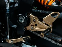 PEDANE ARRETRATE REGOLABILI BONAMICI RACING TRIUMPH SPEED TRIPLE 1200 RR 2022-2024